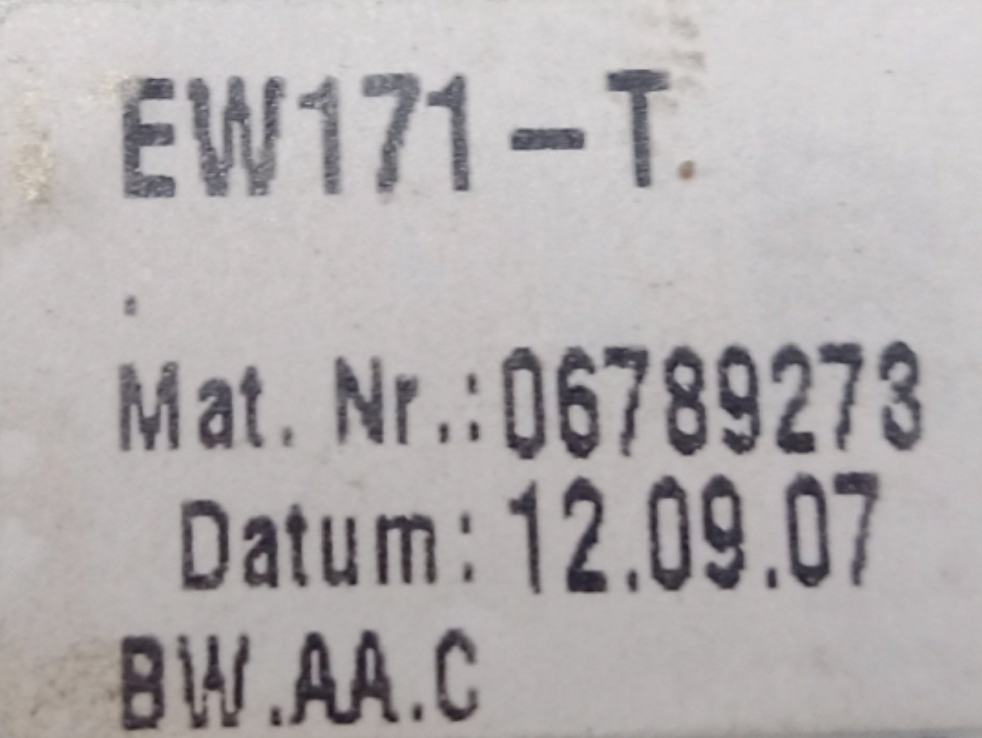 #E8 Miele EW171-T Elektronik Modul 06789273