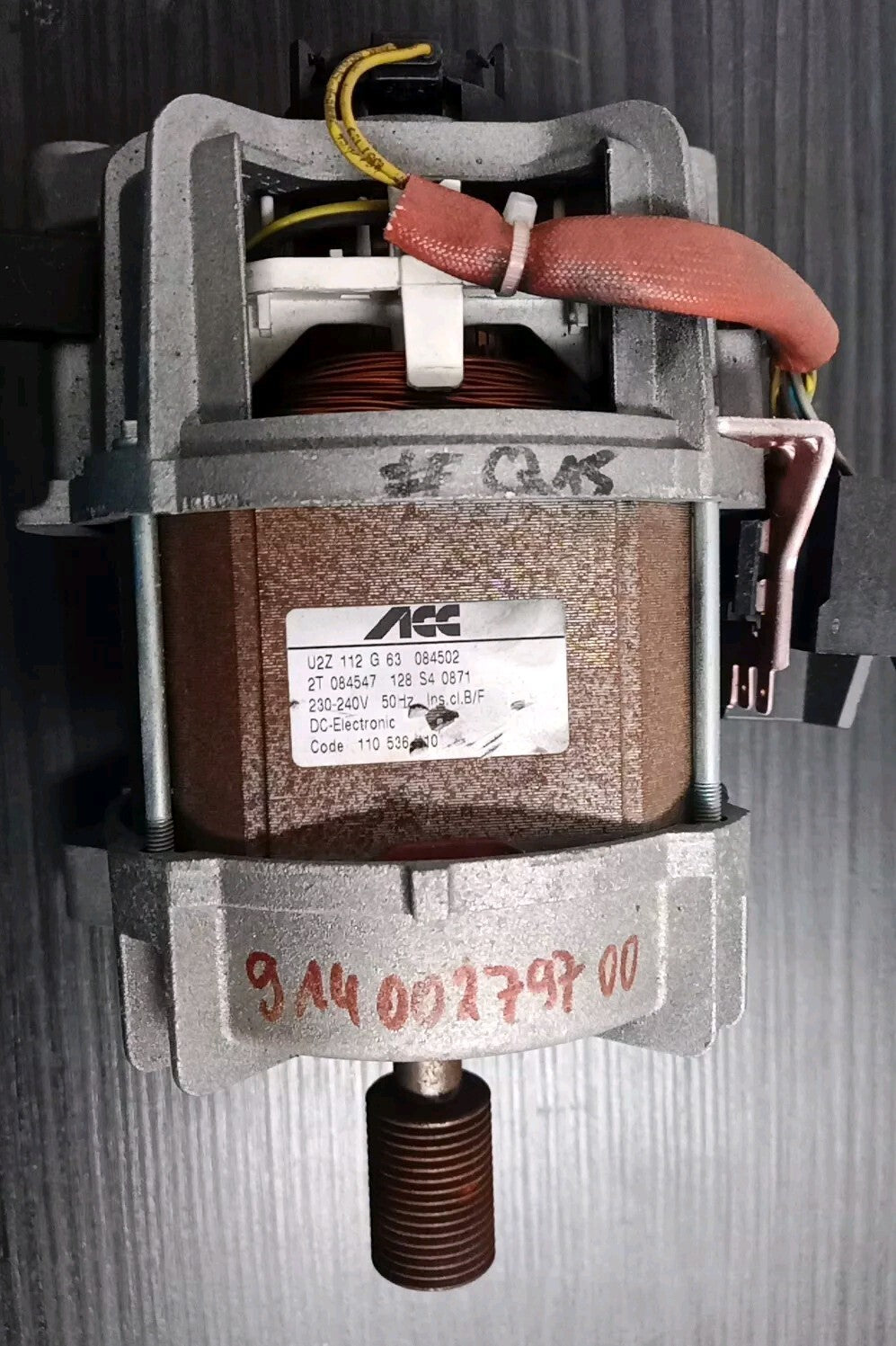 #H8 AEG 91400279700 110536410 Anschlüsse Motor