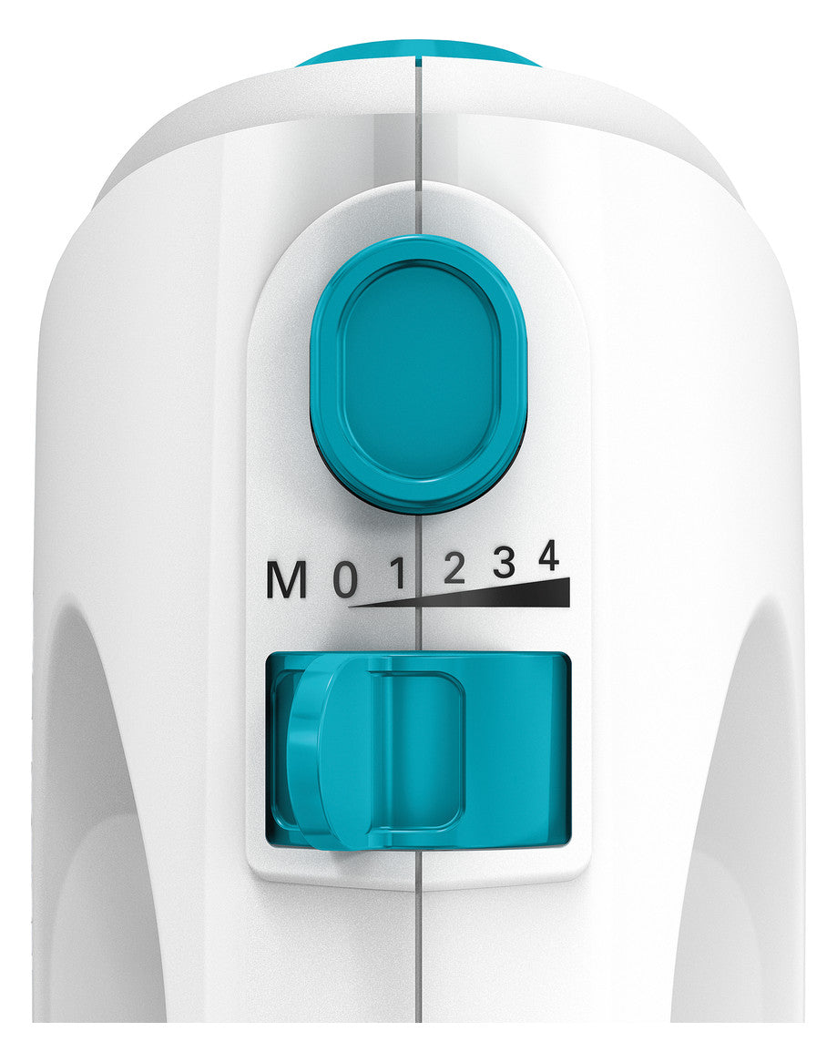 Bosch CleverMixx FUN Handmixer MFQ2210D – 375W Handrührgerät mit Edelstahl-Zubehör