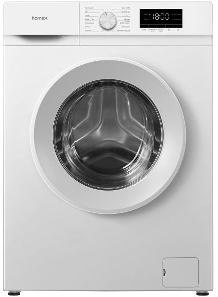 HOMEX WF610K1A-W Waschmaschine 6 kg  Energieeffizienzklasse A  1000 U/Min Slim 39 cm