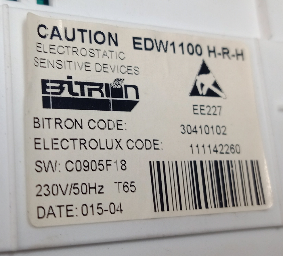 #C2 AEG Electrolux 973911235230001 Elektronik Modul 1110980115 111142260