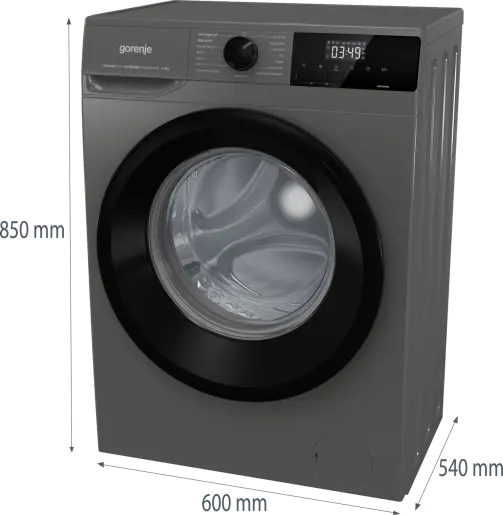 Gorenje 8 kg Waschmaschine  Frontlader Dampffunktion WNHEI84APSA