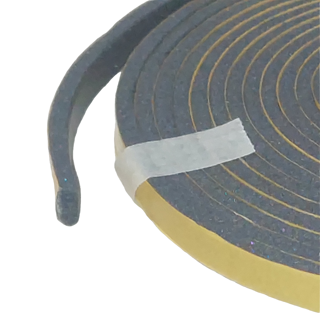 Ceranfeld Dichtung selbstklebend 263851 Induktionskochfeld 3 Meter (3x6 mm) bis 80 cm Kochfeld