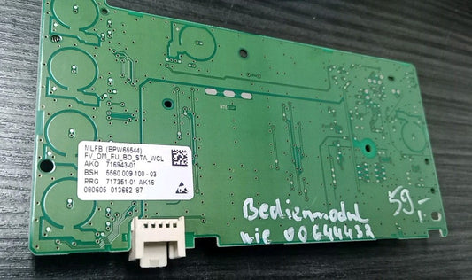 #E6 Bosch Siemens 00644432 Elektronik Modul Bedienmodul