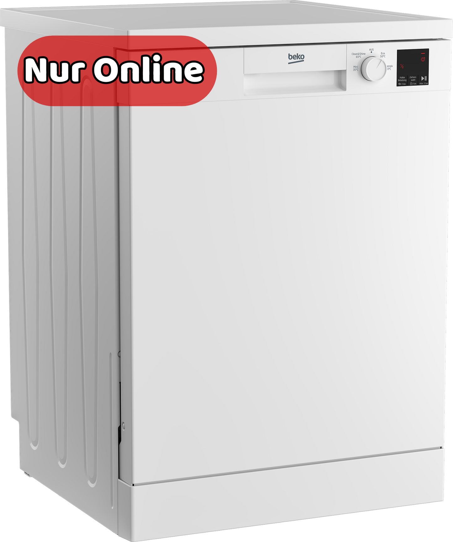 Beko Stand 60 cm Geschirrspüler DFN04321W (13 Maßgedecke)