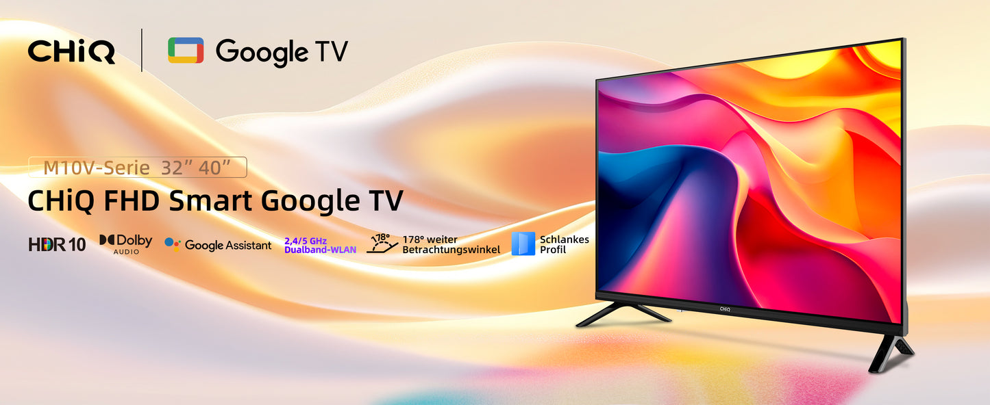 Chiq Full HD Google Smart TV 32 Zoll