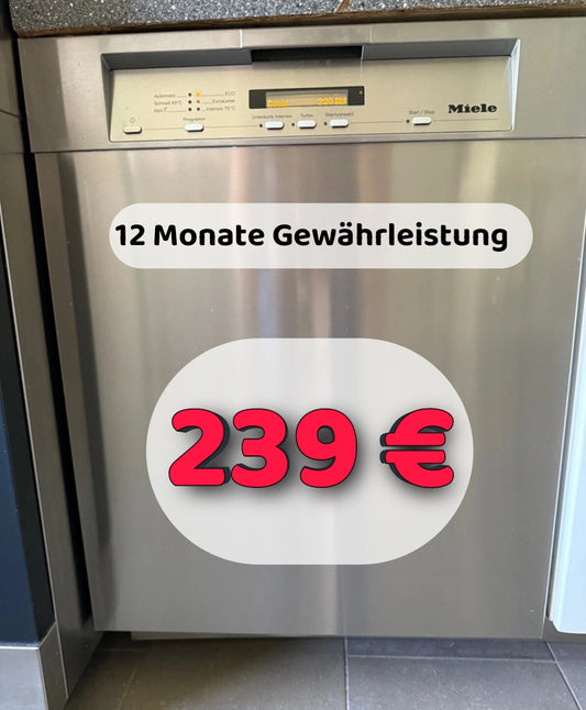 ⭐️Miele Edelstahl Einbau Spülmaschine Aquastop Geschirrspüler G 5630 SCU Unterbau 💎REFURBISHED
