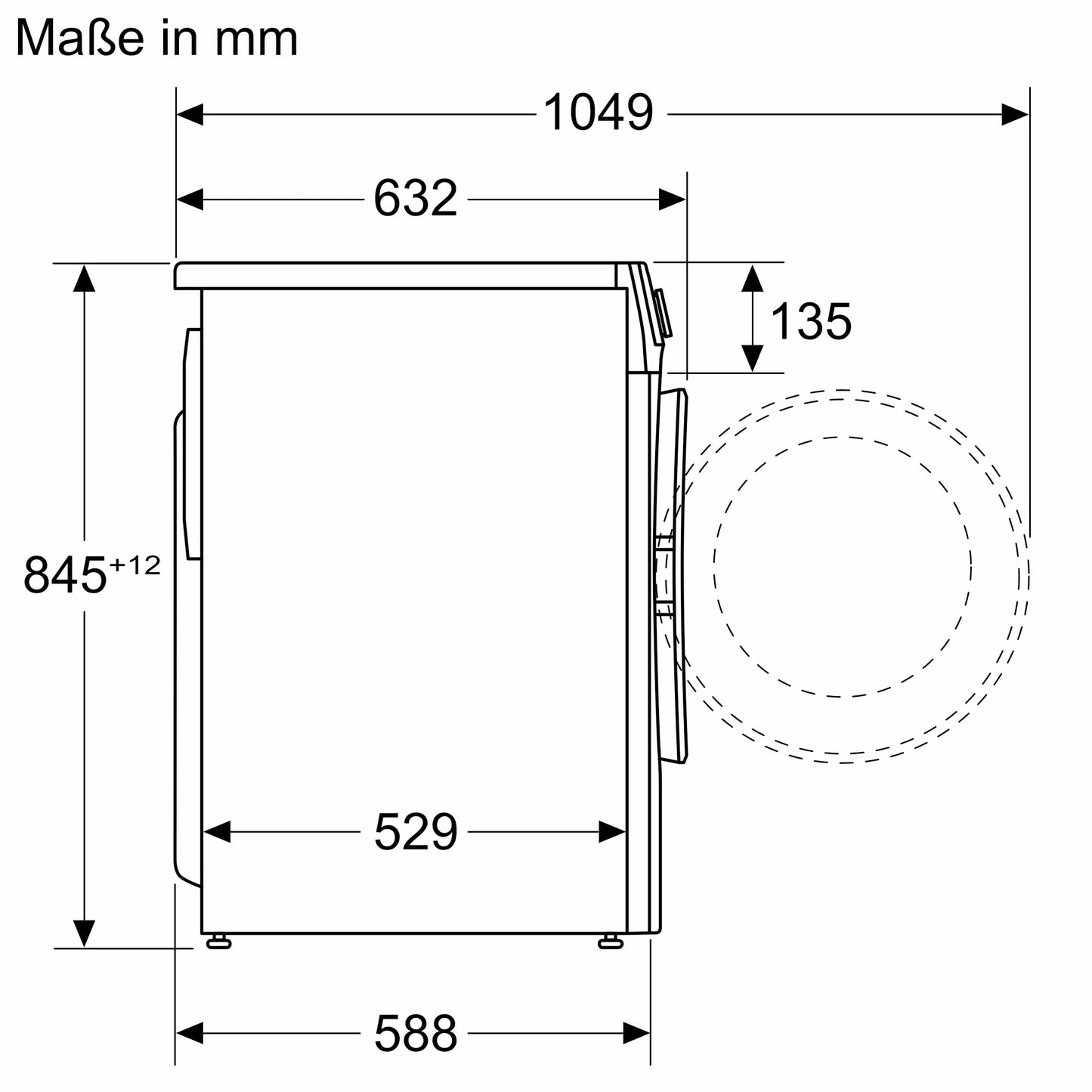 BOSCH Waschmaschine EXP WGE0241H 7kg 1400U Serie 2